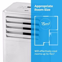 Igenix IG9907 3-in-1 Portable Air Conditioner, Cooling, Fan & Dehumidifier