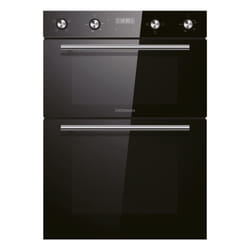 Built-In Double Oven, Black, Statesman BDM373BL