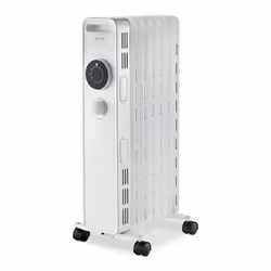 Igenix IG2615 Oil Filled Radiator, 1.5kW/1500W, Overheat Protection, White