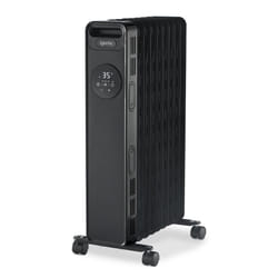Igenix IG2621BL Digital Oil Filled Radiator, 2kW/2000W, Overheat Protection, Black