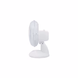 Igenix DF9010 Portable 2-Speed Fan with Tilt Action/Quiet Operation and Mesh Safety Grill, 9-Inch, 20 W, White (Pack of 2)