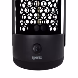 Igenix IG9650 Portable Electric Patio Tower Heater, 1200 W