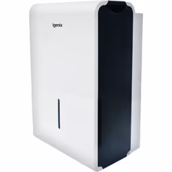Igenix Portable Dehumidifier, Extracts 30 Litres Per Day, White IG9830
