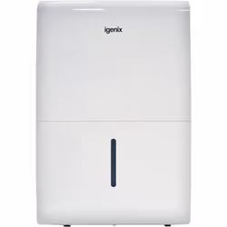 Igenix Portable Dehumidifier, Extracts 30 Litres Per Day, White IG9830