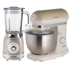Ariete ARPK36 Retro Style Jug Blender and Stand Mixer Set, Vintage Design Cream