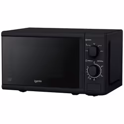 Solo Manual Microwave, Black, Igenix IGM0820B