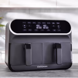 Statesman SKAF08017BK fryer Double 8 L Stand-alone 1700 W Hot air fryer Black - Additional view 5
