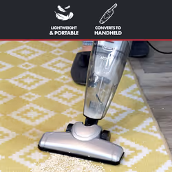 Ewbank, Grey/Red EWVC3107 Active Corded Stick Cleaner 2-in-1 Lightweight Upright and Handheld Vacuum
