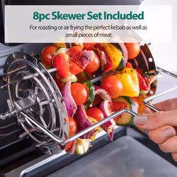 Statesman SKAO15017BK Digital 13-In-1 Air Fryer 15 Litre, 13 Pre Set Cooking Programmes, Black - Additional view 5