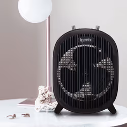 Igenix IG9022 Portable Electric Fan Heater with 2 Heat Settings & Cool Fan Setting, 2 Pack