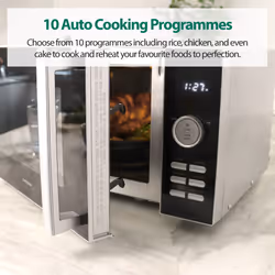 Digital Combination Microwave with Grill and Convection, 900 W, 30 Litre, Silver, Statesman SKMC0930SS - Additional view 4