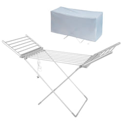 Winged Heated Airer, Aluminium, Silver, Igenix IGHA01220S