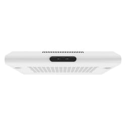 Wide Visor Cooker Hood, Top Ducting Kitchen Extractor Fan, Statesman VH60WH