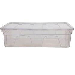 36cm Storage Box Spacemaster Clear Plastic Stackable