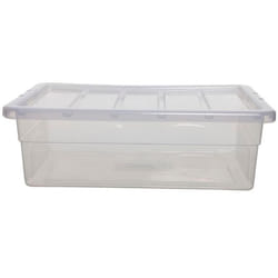Whitefurze 56cm Spacemaster Underbed 28 Litre Home Plastic Storage Box