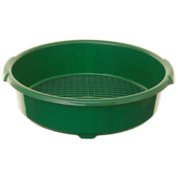 36cm Garden Sieve Plastic Mesh Stone Debris Sifter Riddle Riddler Soil Green