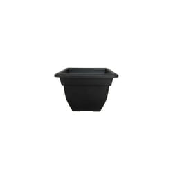Whitefurze Square Bell Planter Black 38cm