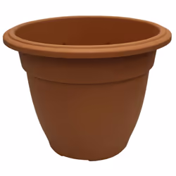 38cm Round Bell Planter Plastic Plant Pot Flower Planter Terracotta Round Pot