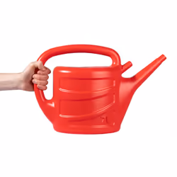 Plastic Watering Can - Red, 7L