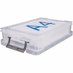 Archivo 2000 WFS20M055 CS TP, Polypropylene (PP), Translucent, A4, 5.5 L, 255 mm, 90 mm