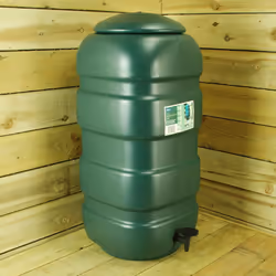 100 Litre Garden Water Butt Kit with Stand & Rain Water Diverter