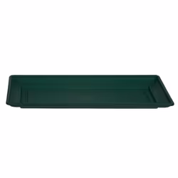 40cm Green Venetian Planter Saucer Drip Tray Rectangle Water Drainage Garden