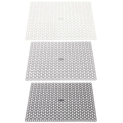 PVC Sink Saver Draining Board Mat Kitchen Drainer - Silver