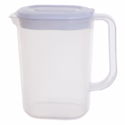 1.5L Plastic Fridge Door Water Jug Pitcher With Lid Kitchen Juice Milk Drinks