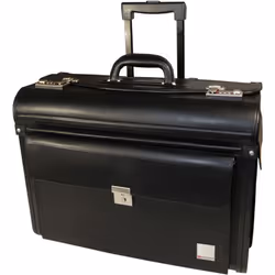 Monolith Leather Look Rolling Pilot Case PVC Black 2179 HM21790