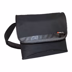 Monolith Nylon Laptop Messenger Bag Black 2386 HM23860