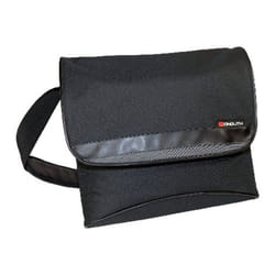 Monolith Nylon Laptop Messenger Bag Black 2386 HM23860
