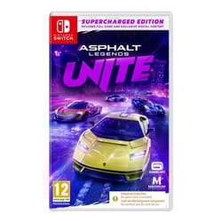 Nordic Game Supply Asphalt Legends UNITE: Supercharged Edition Simplified Chinese, Traditional Chinese, German, English, Spanish, French, Italian, Japanese, Korean, Portuguese, Russian, Thai, Turkish Nintendo Switch
