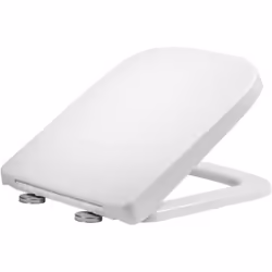 Linear Wrap Over Square Soft Close Toilet Seat - Fits RAK 600, Pura Urban, K-Vit Options 600 & Vitra S20