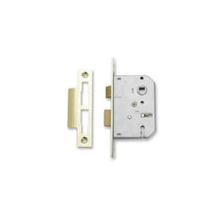 Sterling MLS325 Mortice Sash Lock 3 Lever Brass 2.5"