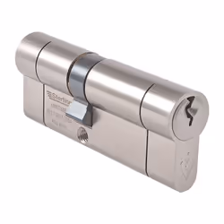 Sterling - British Standard 1* Euro Cylinder Satin Nickel - 40 x 45mm