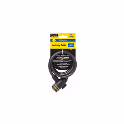 Sterling 101K Locking Cable Self Coiling with Bracket 10mm x 1.8 Metre