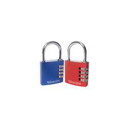 Sterling CPL141 Aluminium Combination Padlock 40mm 4 Dial Assorted Colours