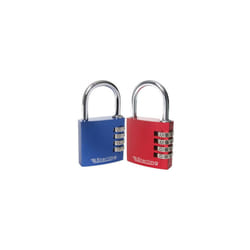 Sterling CPL141 Aluminium Combination Padlock 40mm 4 Dial Assorted Colours