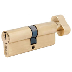 Sterling - Thumbturn Euro Cylinder - 45 x 55mm Brass