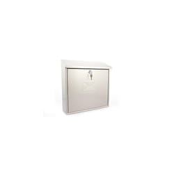 MB03ST Contemporary Post Box, Stainless Steel, 368x368x114mm