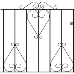 Classic Scroll Metal Garden Gate 914mm High - 991mm Gap X 914mm High
