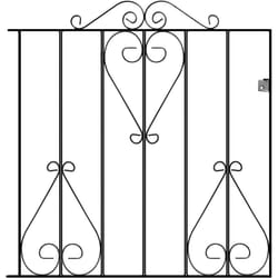 Classic Scroll Metal Garden Gate 914mm High - 914mm Gap X 914mm High