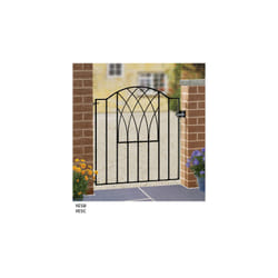 Abbey Low Bow Top Metal Garden Gate 942mm High - 880mm GAP X 942mm High
