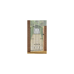 Abbey Tall Bow Top Metal Garden Gate 1798mm High - 950mmGAP X 1798mm High