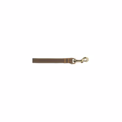 Ancol Timberwolf Leather Dog Lead, 1 m, Sable