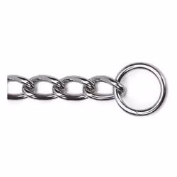 Heritage Check Chain Collar Xheavy 60cm Sz 7