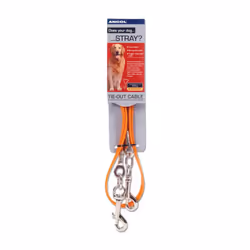 Tie Out Cable Orange Medium 15kg