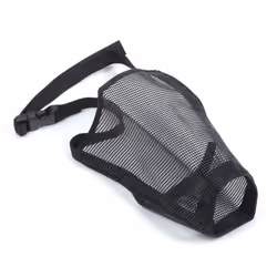 Nylon Mesh Muzzle Black Sz 3