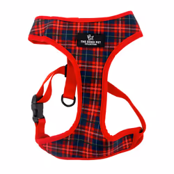 Ancol Tartan Star Reversible Dog Harness Soft Breathable Secure Fit Lightweight Pet Puppy Lead Small