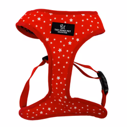 Ancol Tartan Star Reversible Dog Harness Soft Breathable Secure Fit Lightweight Pet Puppy Lead Medium